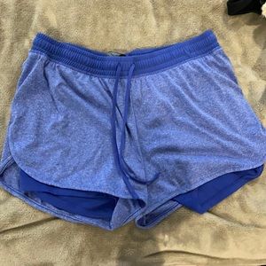 Blue shorts with liner. Like new condition! Size Large